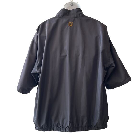 Footjoy Dryjoy Butler National 1/2 Sleeve 1/4 Zip Pullover Top Size XL - Picture 4 of 6